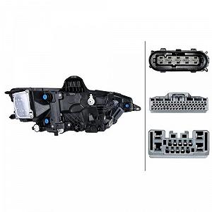 Фара основна HELLA 1EX 013 507-911 для Volvo, ліва synthetic.ua - Фото 1