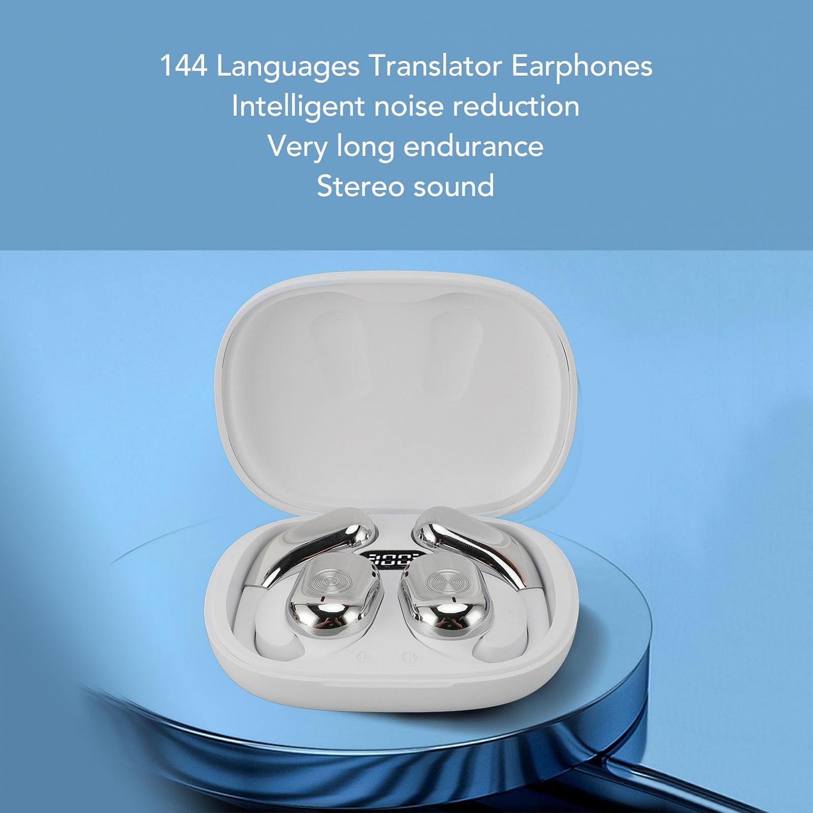 BT Наушники для перевода Серебристый, фото №5 BT Наушники для перевода Серебристый, фото №5
