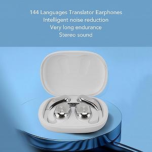 Наушники-переводчики Sprach
со 144 языками, 3 режима перевода, шумоподавление, стереомузыка, сенсорное управление, серебристые synthetic.ua - Фото 1