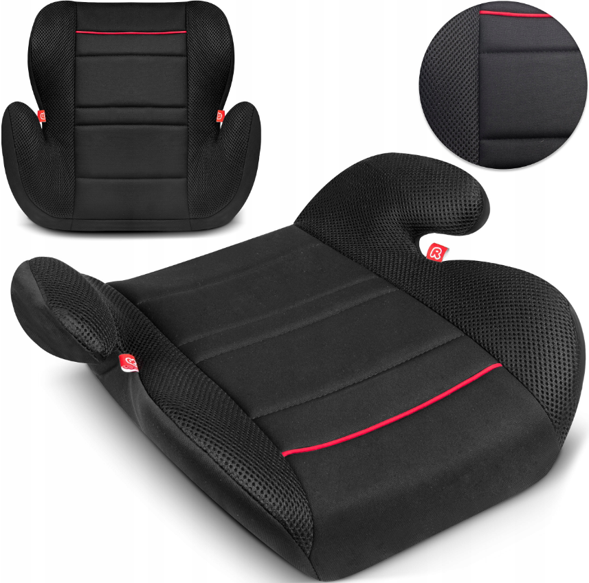 Автокресло бустер Ricokids BARIFLEX черный Польша, фото №1