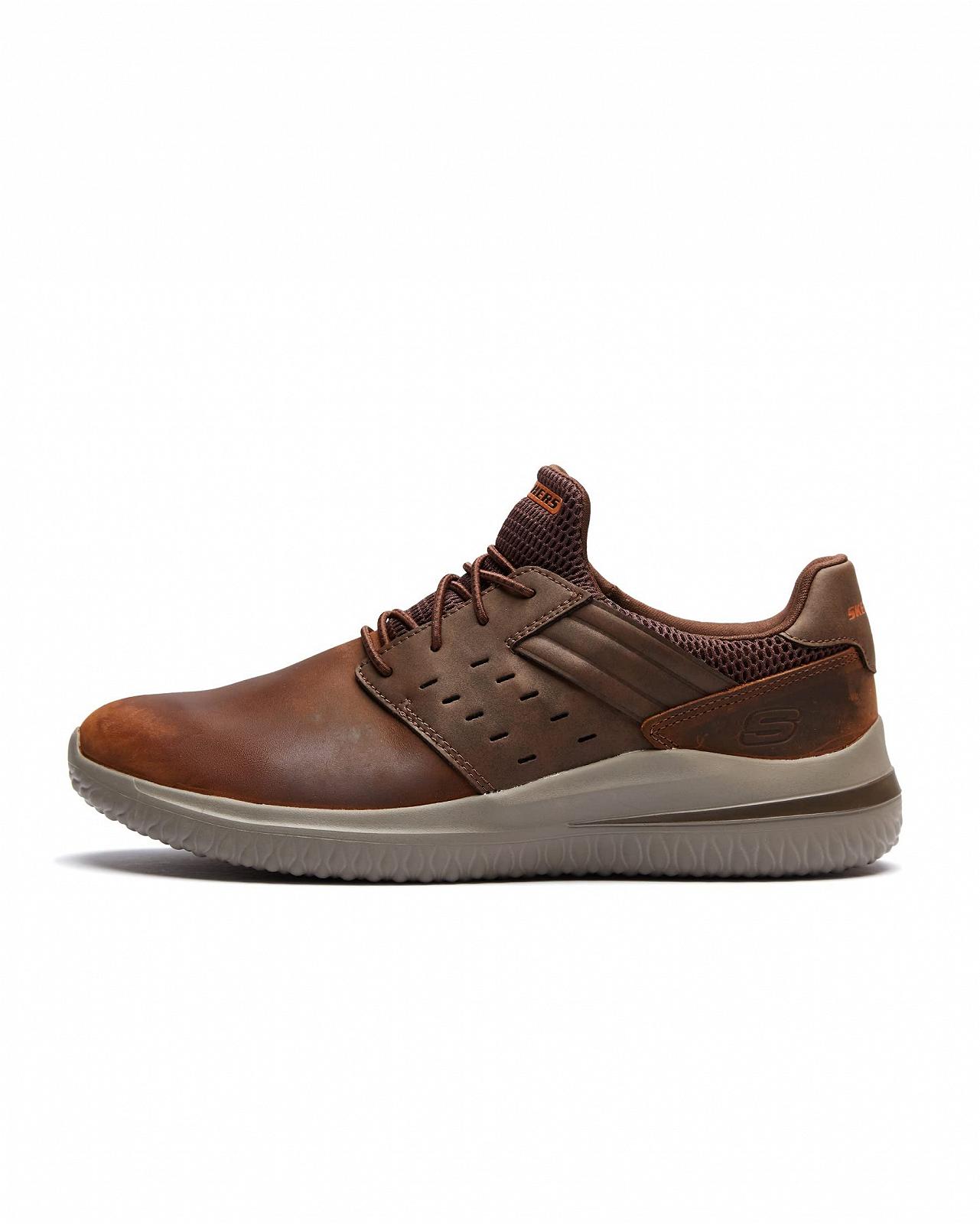 Кроссовки Skechers Delson 3.0 Ezra коричневый, фото №1