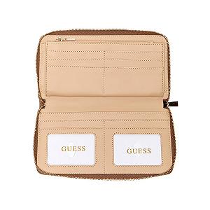 Гаманець GUESS Laurel SLG Cheque Organiser Білий synthetic.ua - Фото 1