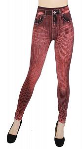 Легінси dy_mode Jeans Look Сірі - Фото 1
