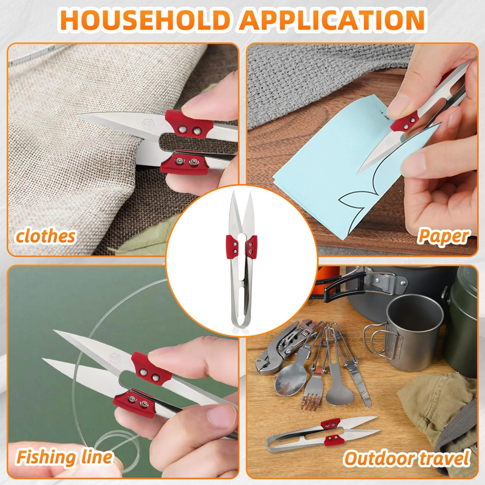 Ножиці KACNON U-подібні, фото №5