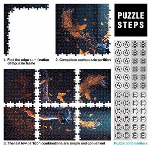 Пазл Magic Butterfly Deer Dream 1000 деталей картонный 26 x 38 см synthetic.ua - Фото 1