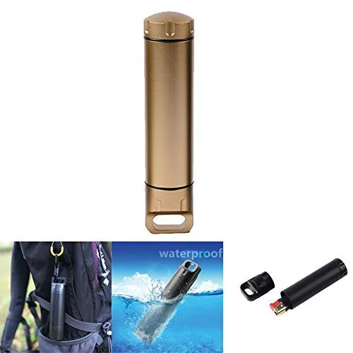 Контейнер EDC Алюмінієвий BE-TOOL Водонепроникний Двосторонній Герметичний, фото №1