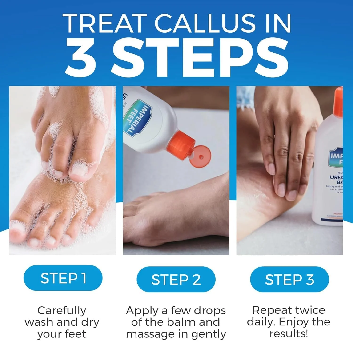 Бальзам для ніг Imperial Feet Urea зволожувальний відлущувальний із сечовиною та антиоксидантами 150 мл, фото №3