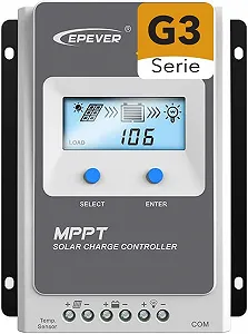 Купити Сонячний контролер заряду EPEVER MPPT Tracer-AN G3 20A 12/24VDC автоматичний режим фотоелектричні системи 100V - Фото 1 Сонячний контролер заряду EPEVER MPPT Tracer-AN G3 20A 12/24VDC автоматичний режим фотоелектричні системи 100V - Фото 1