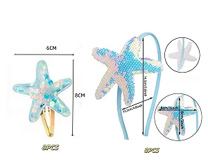 Набор обручей для волос с морской звездой. synthetic.ua - Фото 1