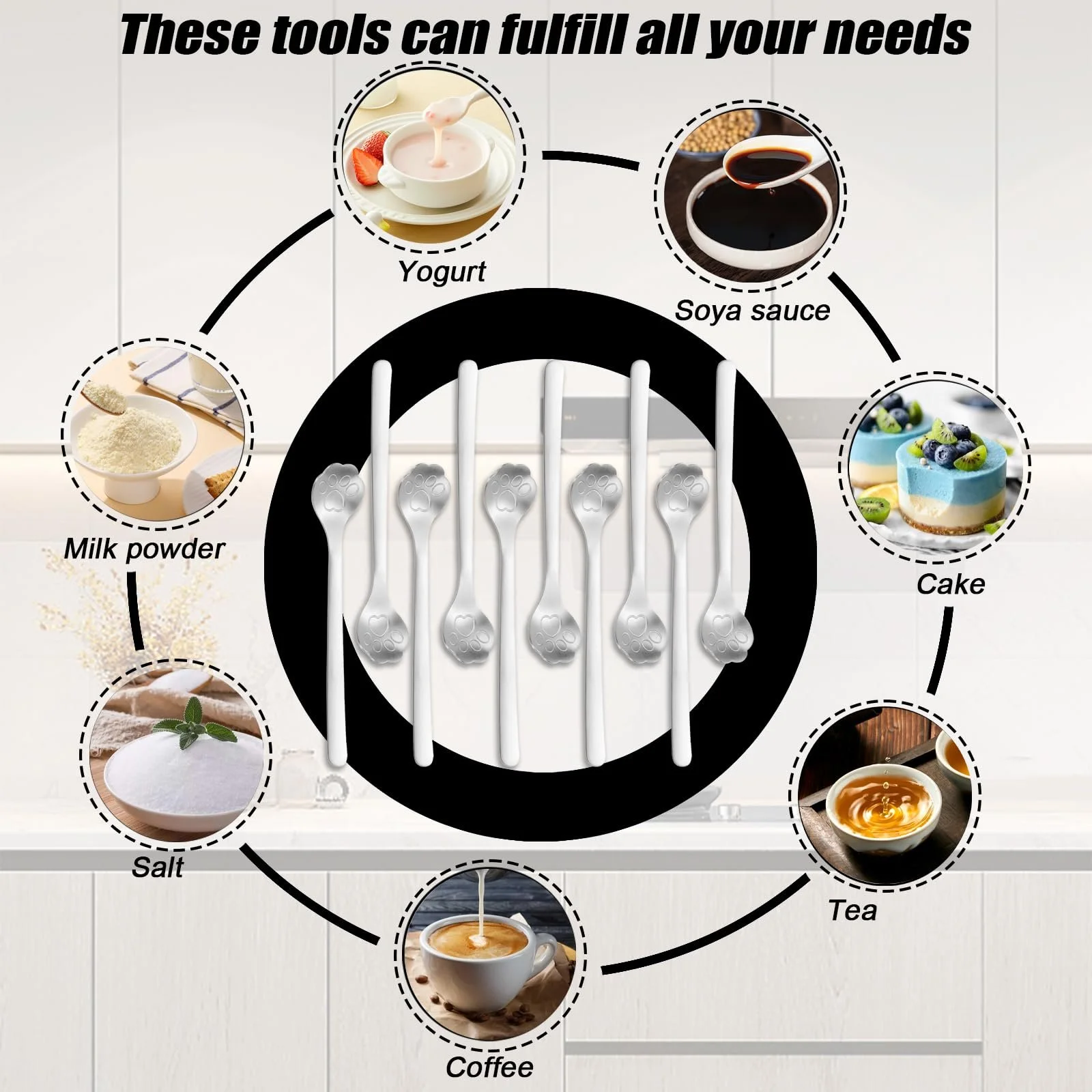 Ложки, Набор 10 шт, фото №4