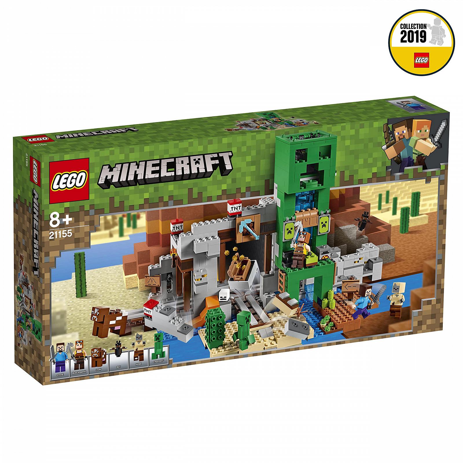 Конструктор Lego Minecraft 21155 Шахта Крипер, фото №3