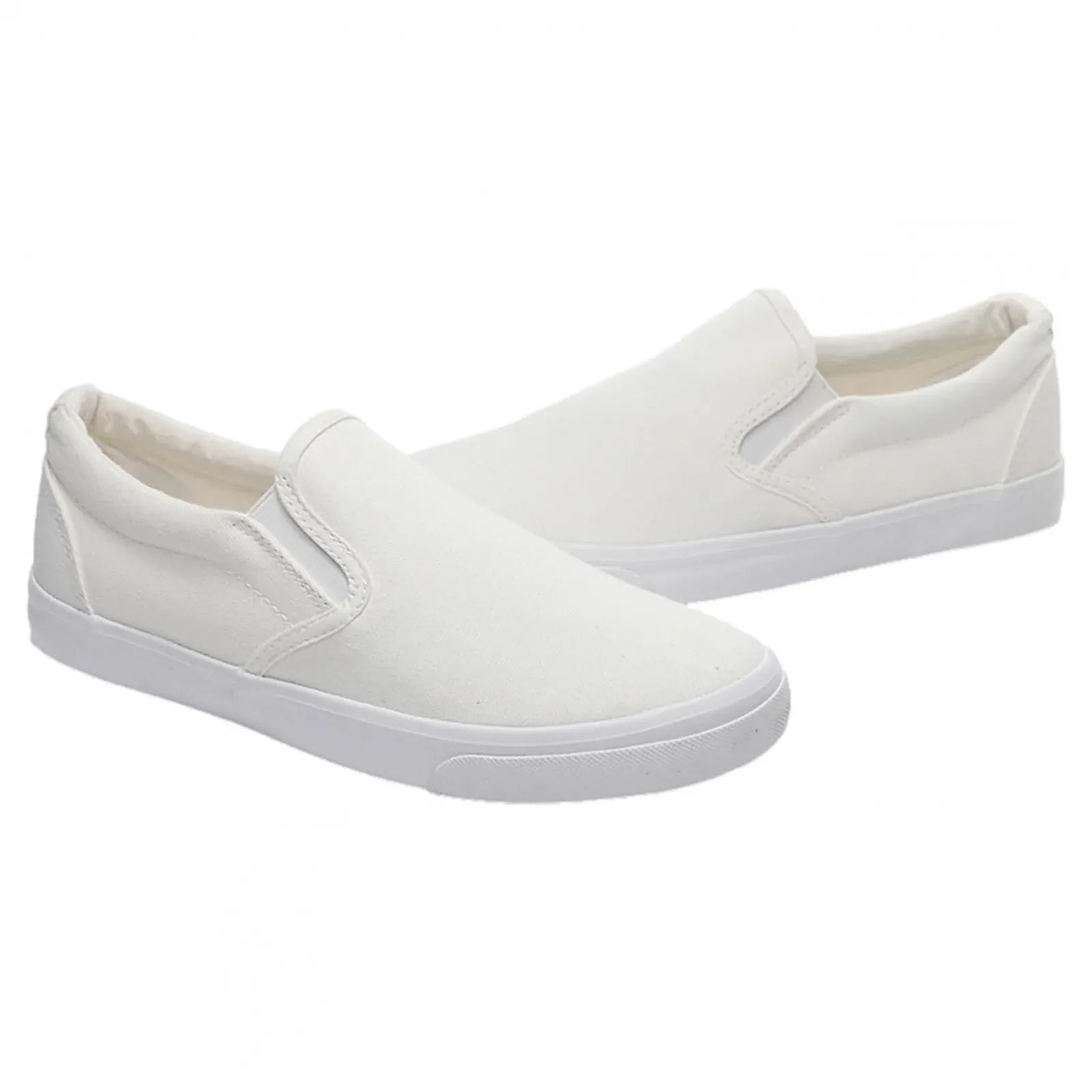 Чоловічі Сліпони Jamron З Льону, Однотонні, Повсякденні Кеди, Плімсоли, фото №4