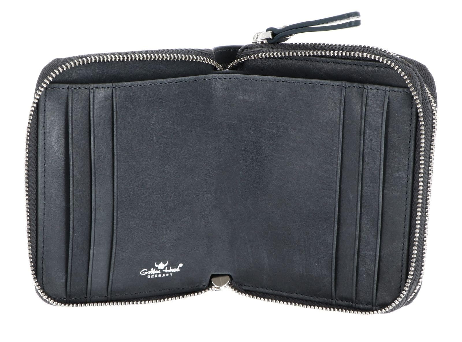 Кошелек Golden Head Garda Two-Zip Billfold Серый, серый, фото №2