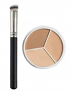 Купити Палетка коректорів Sweet Mint Триколірний консилер для маскування акне, темних кіл 3 в 1 - Фото 1 Палетка коректорів Sweet Mint Триколірний консилер для маскування акне, темних кіл 3 в 1 - Фото 1