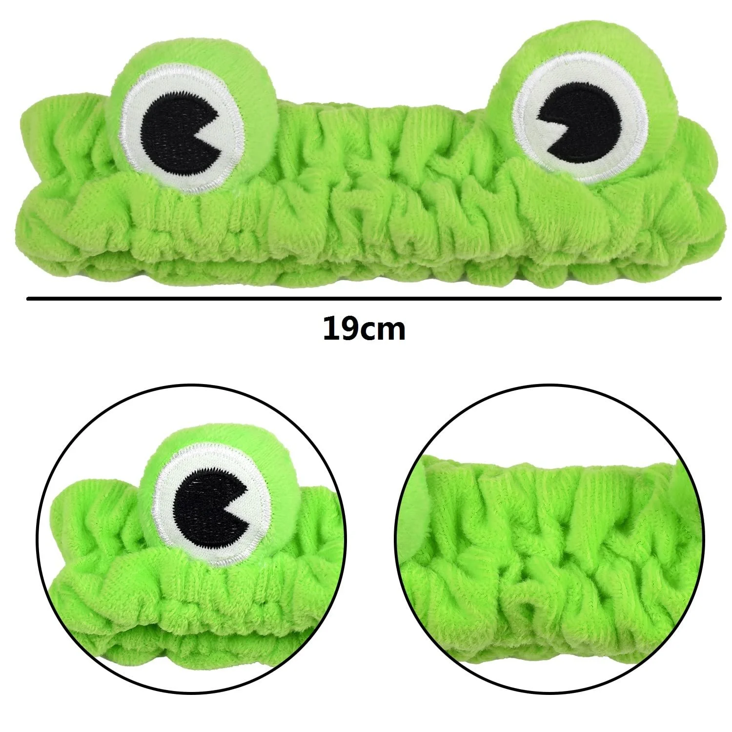 Пов'язка для волосся Жабка Spa для макіяжу, фото №2 Пов'язка для волосся Жабка Spa для макіяжу, фото №2