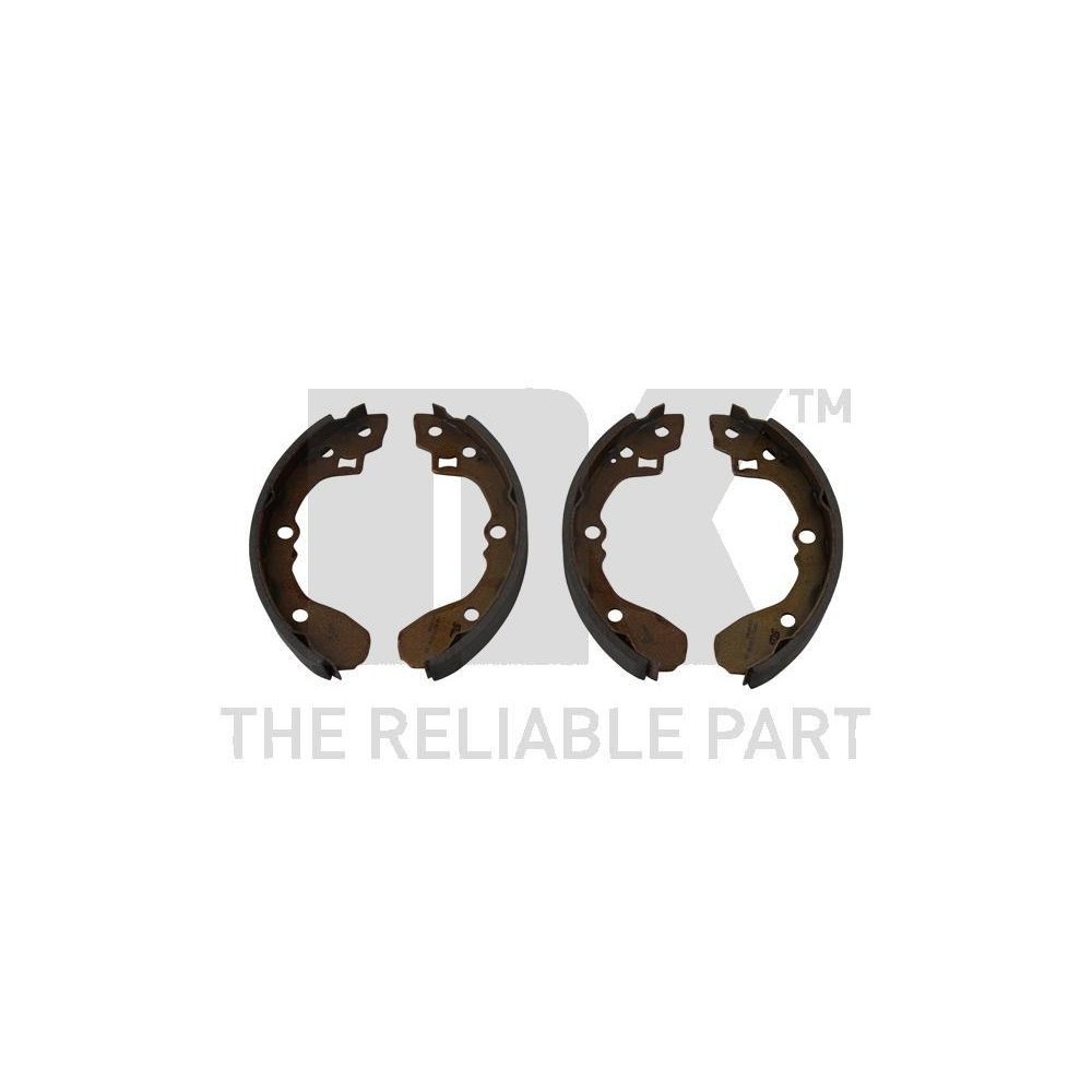 Комплект гальмівних колодок NK 2732406 для MAZDA задня вісь, фото №1