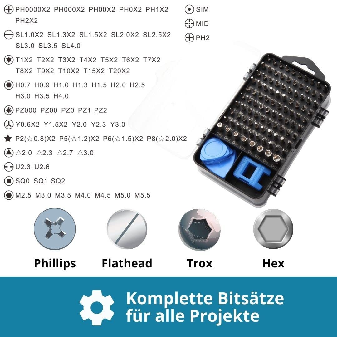 Набор Kooling Monster KOMBO-01 117 в 1 прецизионных отверток, профессиональный магнитный ремонтный набор с ковриком для винтов и антистатической щеткой для электроники, фото №3 Набор Kooling Monster KOMBO-01 117 в 1 прецизионных отверток, профессиональный магнитный ремонтный набор с ковриком для винтов и антистатической щеткой для электроники, фото №3