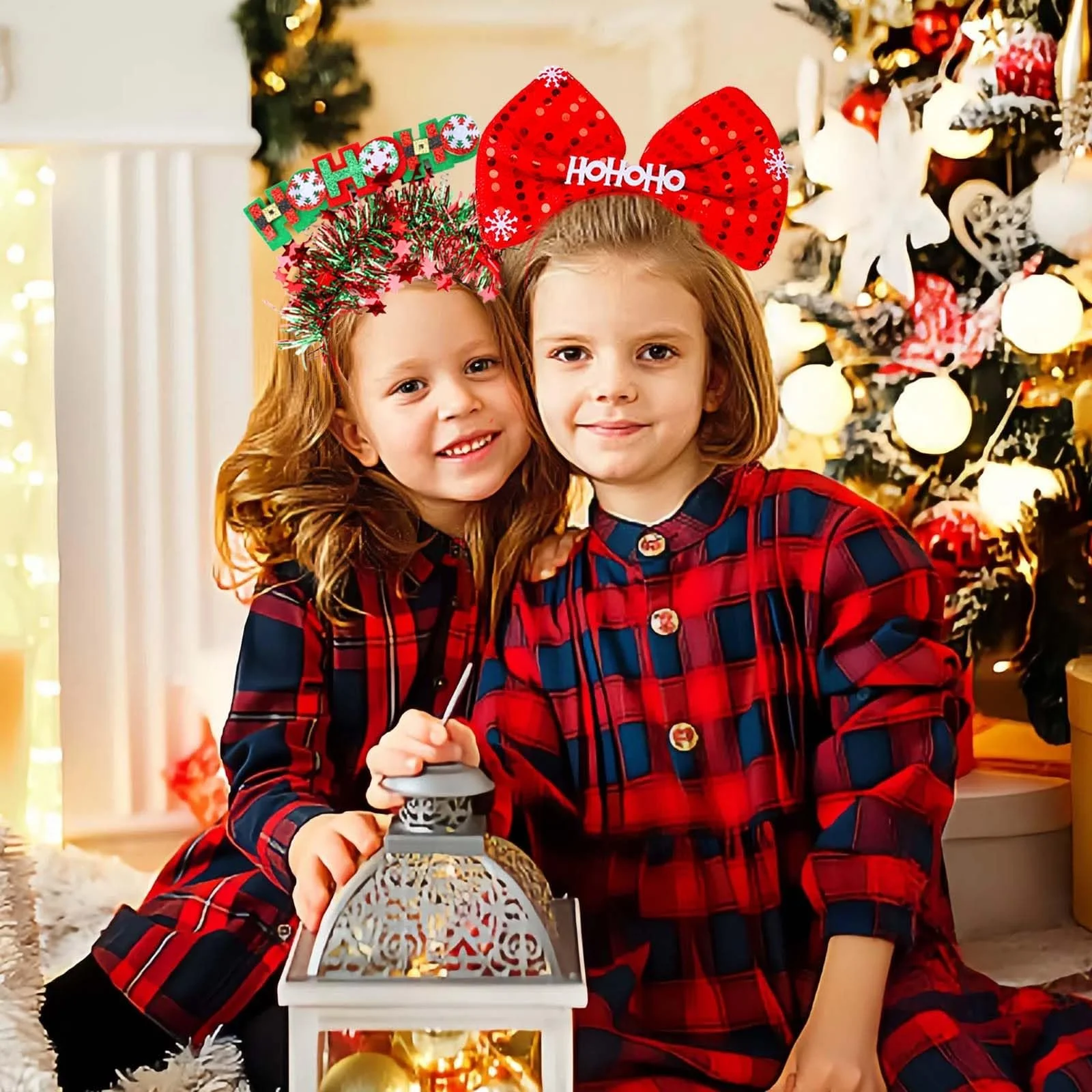 Набор рождественских обручей 10 шт., фото №6