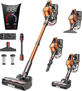 Купити Бездротовий пилосос Fieety Ultra 8 Orange - Фото 1 Бездротовий пилосос Fieety Ultra 8 Orange - Фото 1