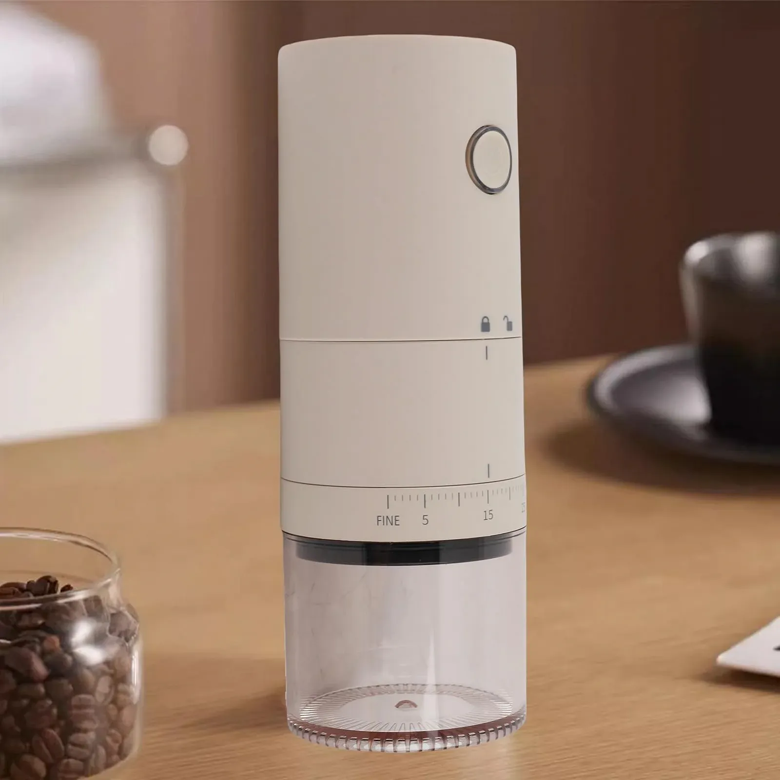 Электрическая кофемолка Topyond 38 скоростей, фото №6