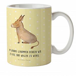 Кухоль Дитячий Mr. & Mrs. Panda Donkey, З Малюнком, Небиткий - Фото 1