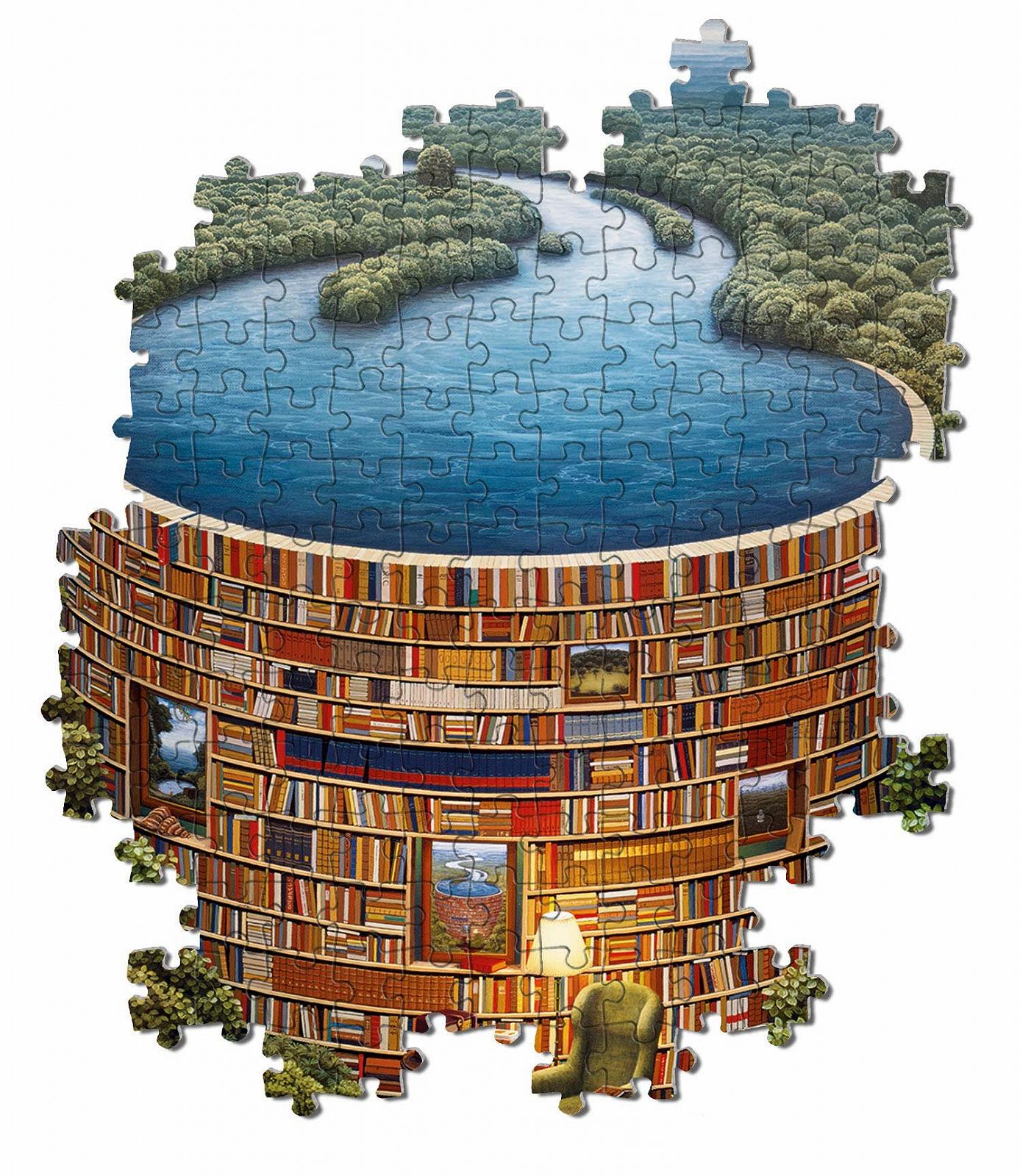 Пазл Clementoni 39603 Bibliodame 1000 элементов, фото №3
