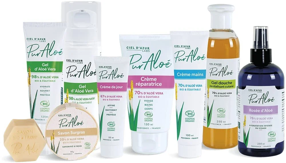 Інтенсивний крем для обличчя Pur Aloé Organic з алое вера 63% 50 мл, фото №2 Інтенсивний крем для обличчя Pur Aloé Organic з алое вера 63% 50 мл, фото №2