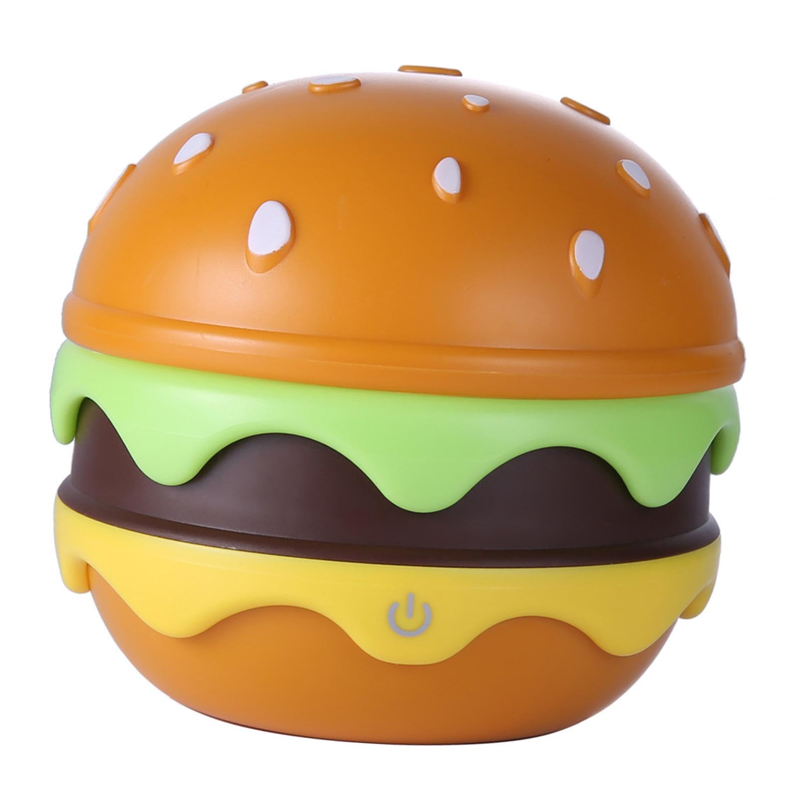 Лампа настільна Baoblaze Hamburger для дитячої кімнати, нічник, USB, фото №1