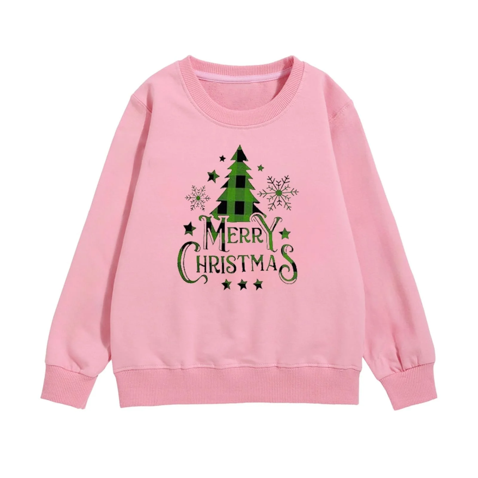 Різдвяний світшот для хлопчиків, осінньо-зимовий, з різдвяним графічним принтом, фото №2