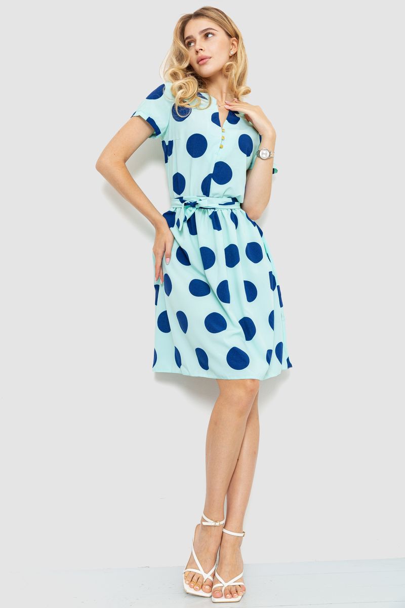 Платія в горах колір м'ятно-синій 230R006-35, фото №2