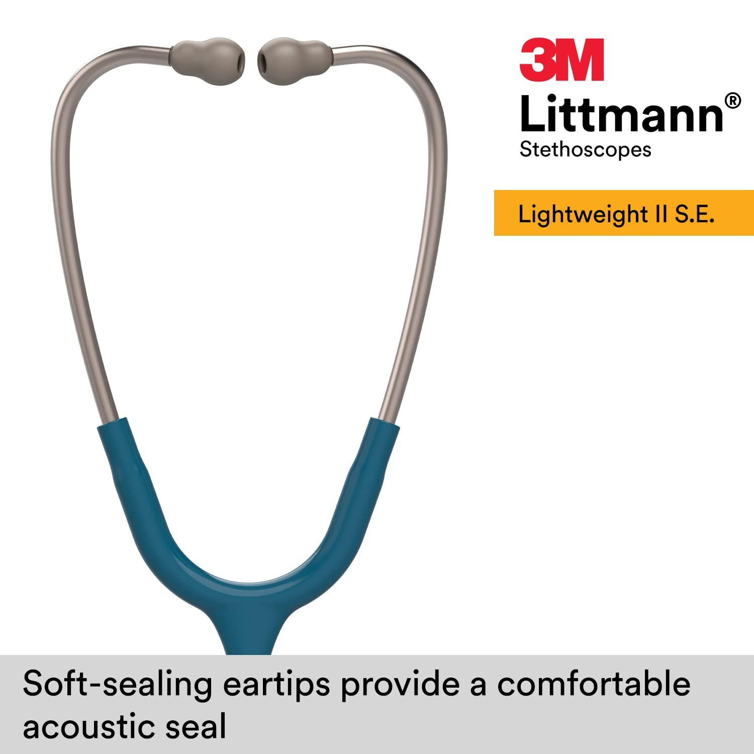 Стетоскоп 3M Littmann Lightweight II S.E. 71см Синий, фото №6