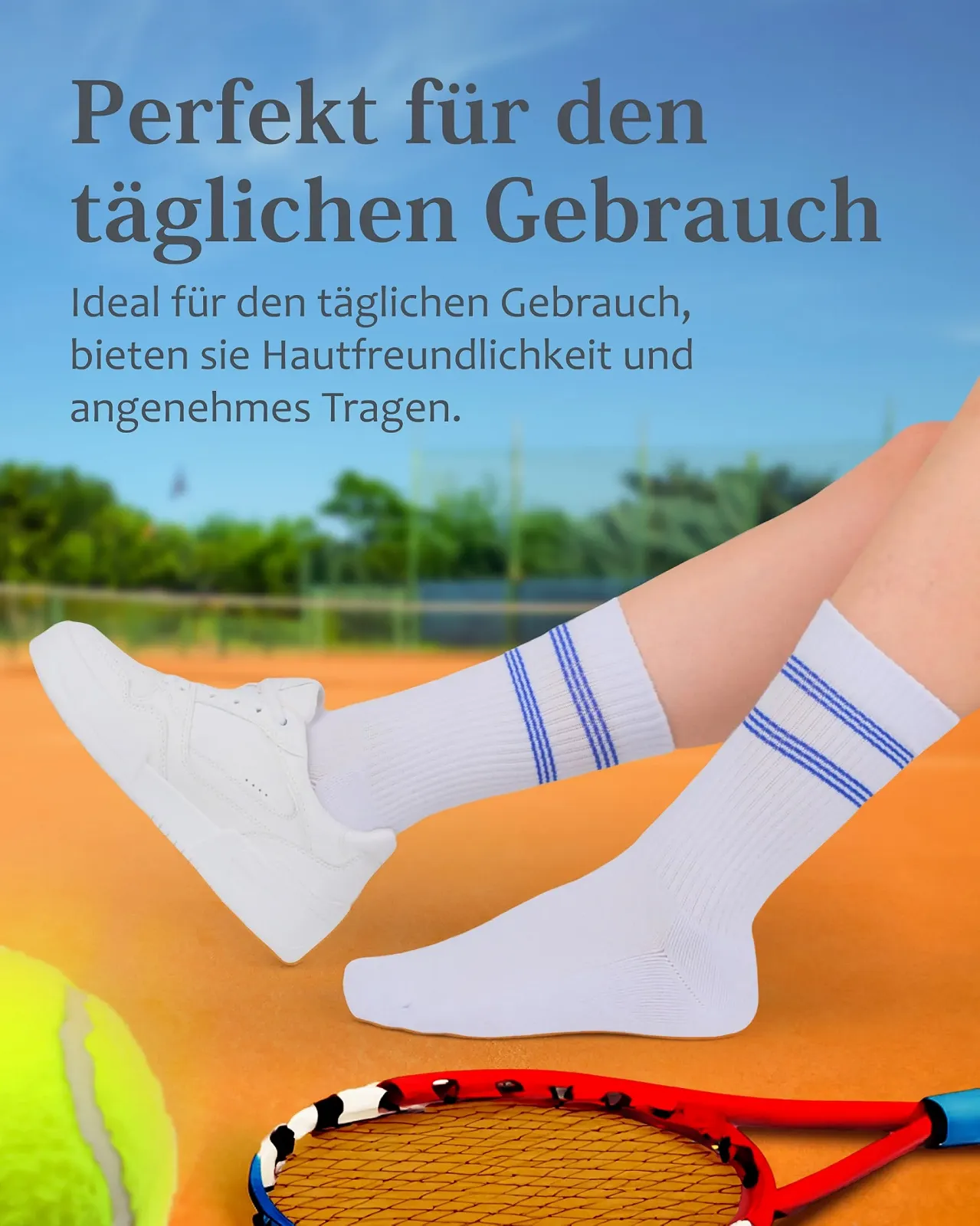 Тенісні шкарпетки Спортивні шкарпетки Чоловічі Жіночі - Бавовна, 2 пари, фото №3 Тенісні шкарпетки Спортивні шкарпетки Чоловічі Жіночі - Бавовна, 2 пари, фото №3