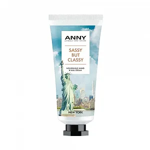 Крем для рук и ногтей ANNY Питательный Sassy but Classy с маслом ши, пантенолом, кератином и миндальным маслом, ванильный аромат - 75 мл - Фото 1