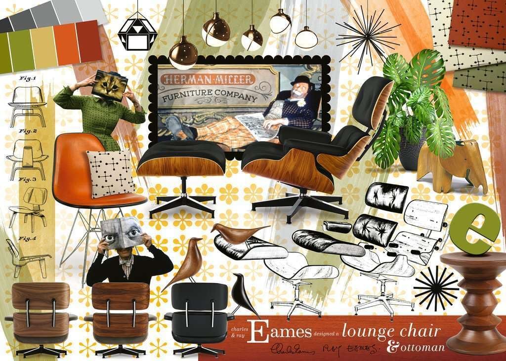 Пазл Ravensburger Eames Design Classic 16899 1000 деталей от 14 лет, фото №2