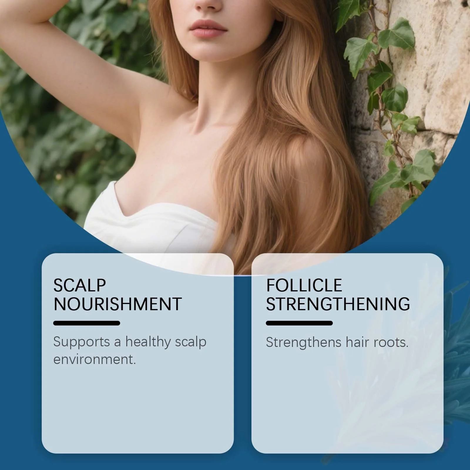 Сыворотка для роста волос Roll On, 30 мл*2, роллерная сыворотка для волос, блокирующая сыворотка для кожи головы, стимулирует поток кислорода, уменьшает выпадение волос, для всех типов волос, фото №2