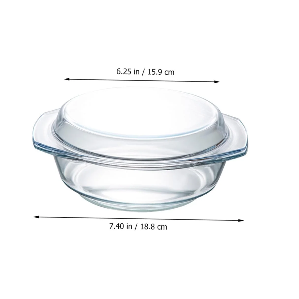 Миска Veemoon стеклянная термостойкая с крышкой 0.65 L для микроволновой печи и духовки, фото №2 Миска Veemoon стеклянная термостойкая с крышкой 0.65 L для микроволновой печи и духовки, фото №2