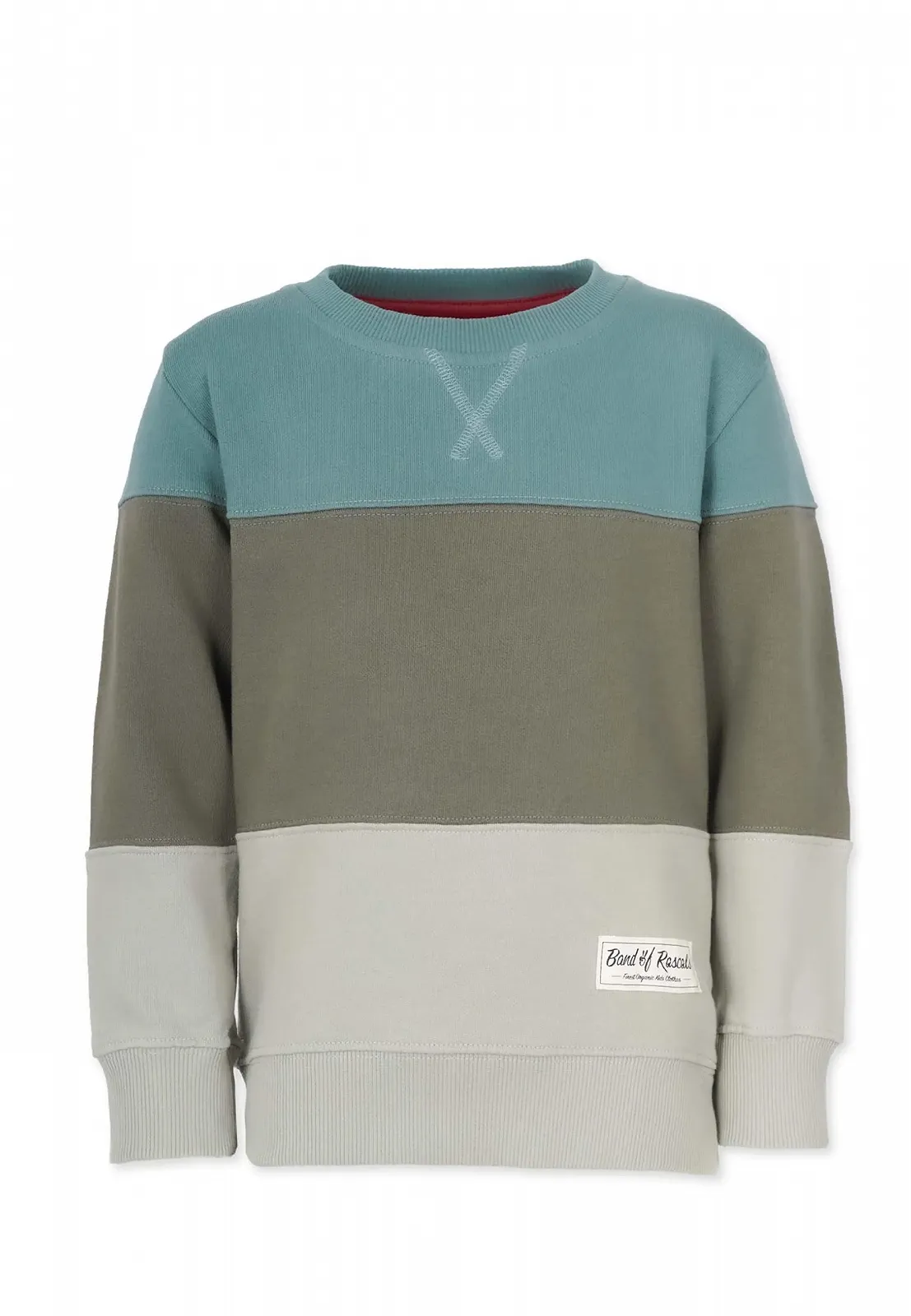 Дитячий світшот Band of Rascals 3c block з органічної бавовни, фото №1 Дитячий світшот Band of Rascals 3c block з органічної бавовни, фото №1