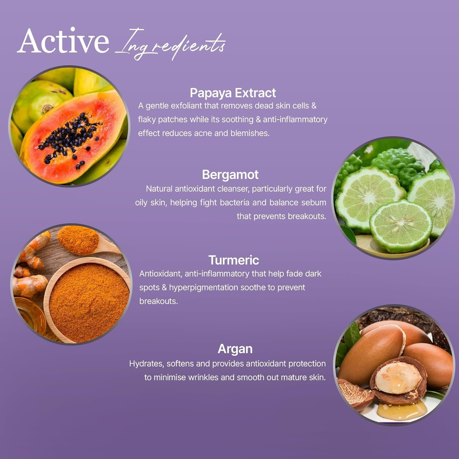 Гель для душу Ayumi Turmeric & Argan Oil Веганський Дерматологічно протестований 1 x 250 мл, фото №4