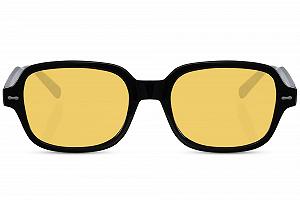 Унісекс Сонцезахисні окуляри прямокутної форми Cheapass , перероблені, із захистом від УФ-випромінювання для чоловіків та жінок - Фото 1