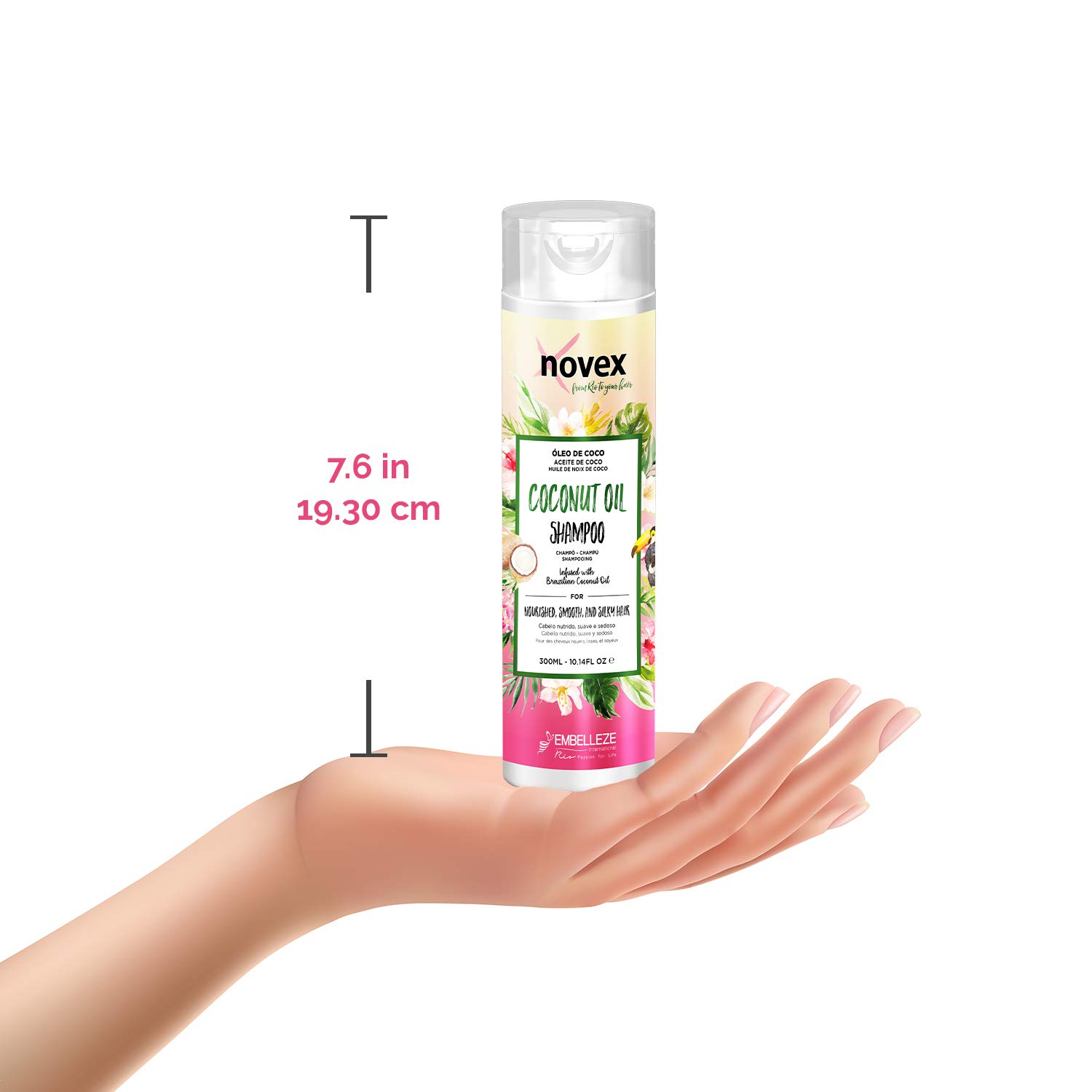 Шампунь Novex Novex Coconut Oil 300 Мілілітр, фото №7