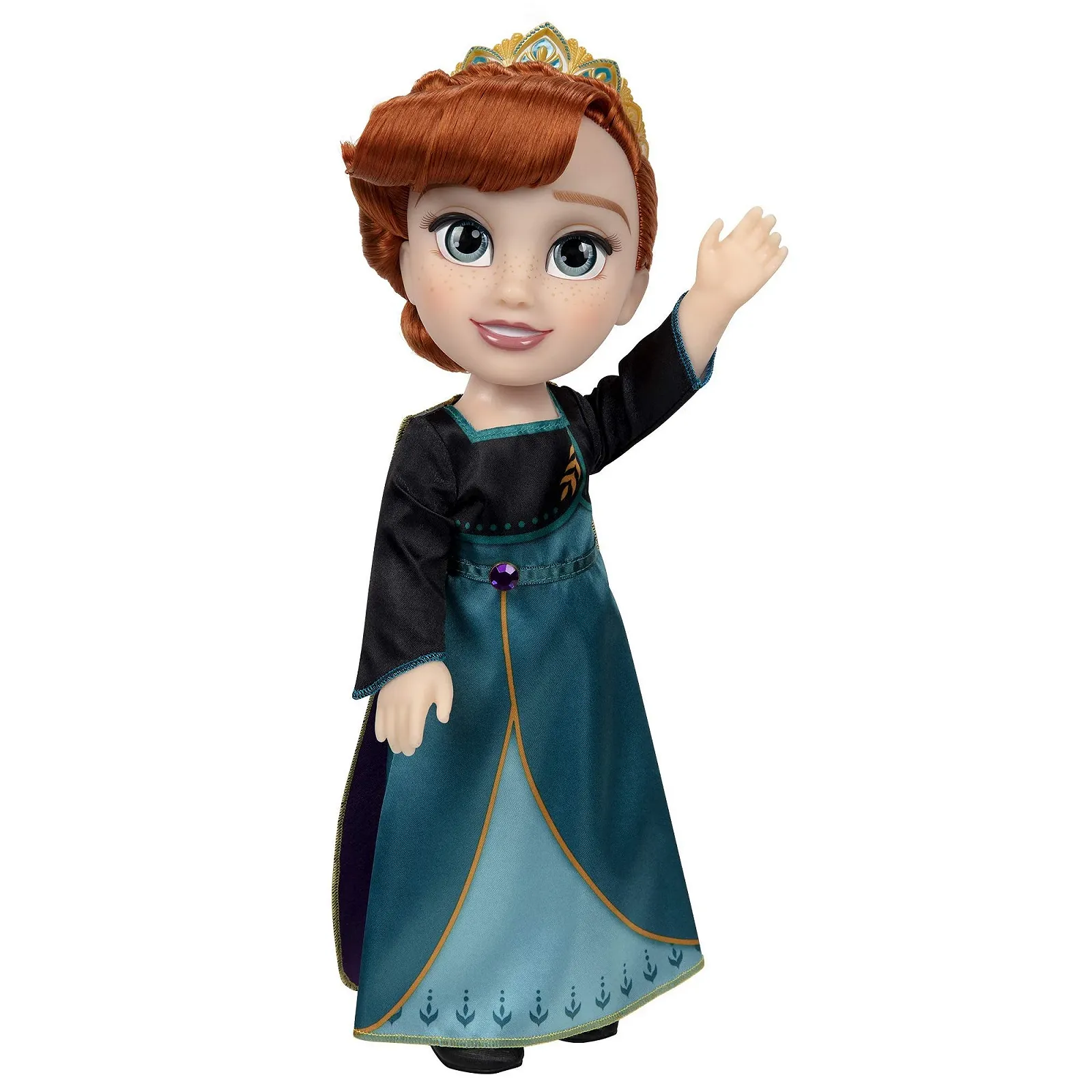 Лялька Disney Frozen 2 Анна рухома лялька 35 см у культовій сукні з гербом Еренделла та тіарою для додаткової розваги для дівчаток від 3 років, фото №1 Лялька Disney Frozen 2 Анна рухома лялька 35 см у культовій сукні з гербом Еренделла та тіарою для додаткової розваги для дівчаток від 3 років, фото №1