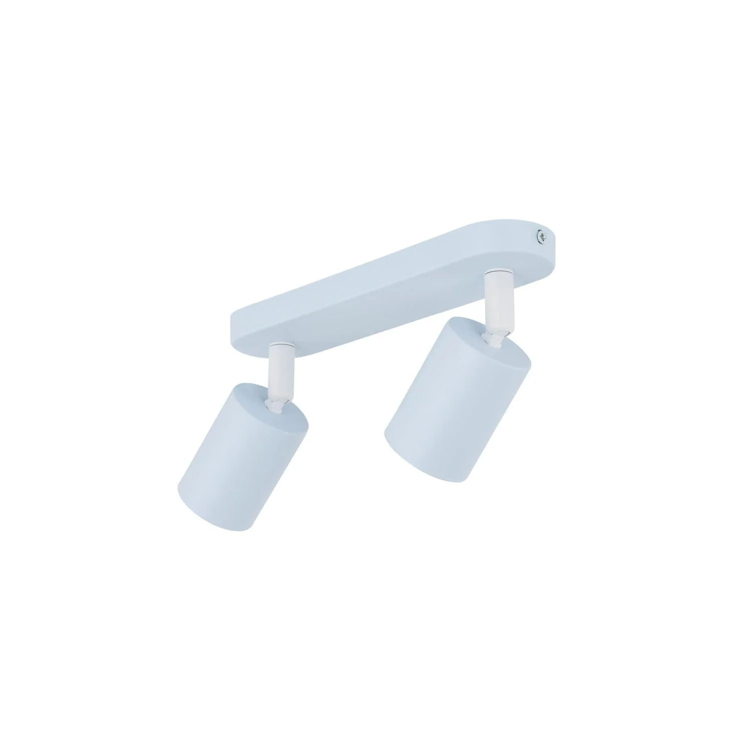 Світлодіодний світильник Licht-Erlebnisse Jason для дитячої кімнати блакитний 35 см поворотний металевий 2-ламповий GU10 маленький, фото №4