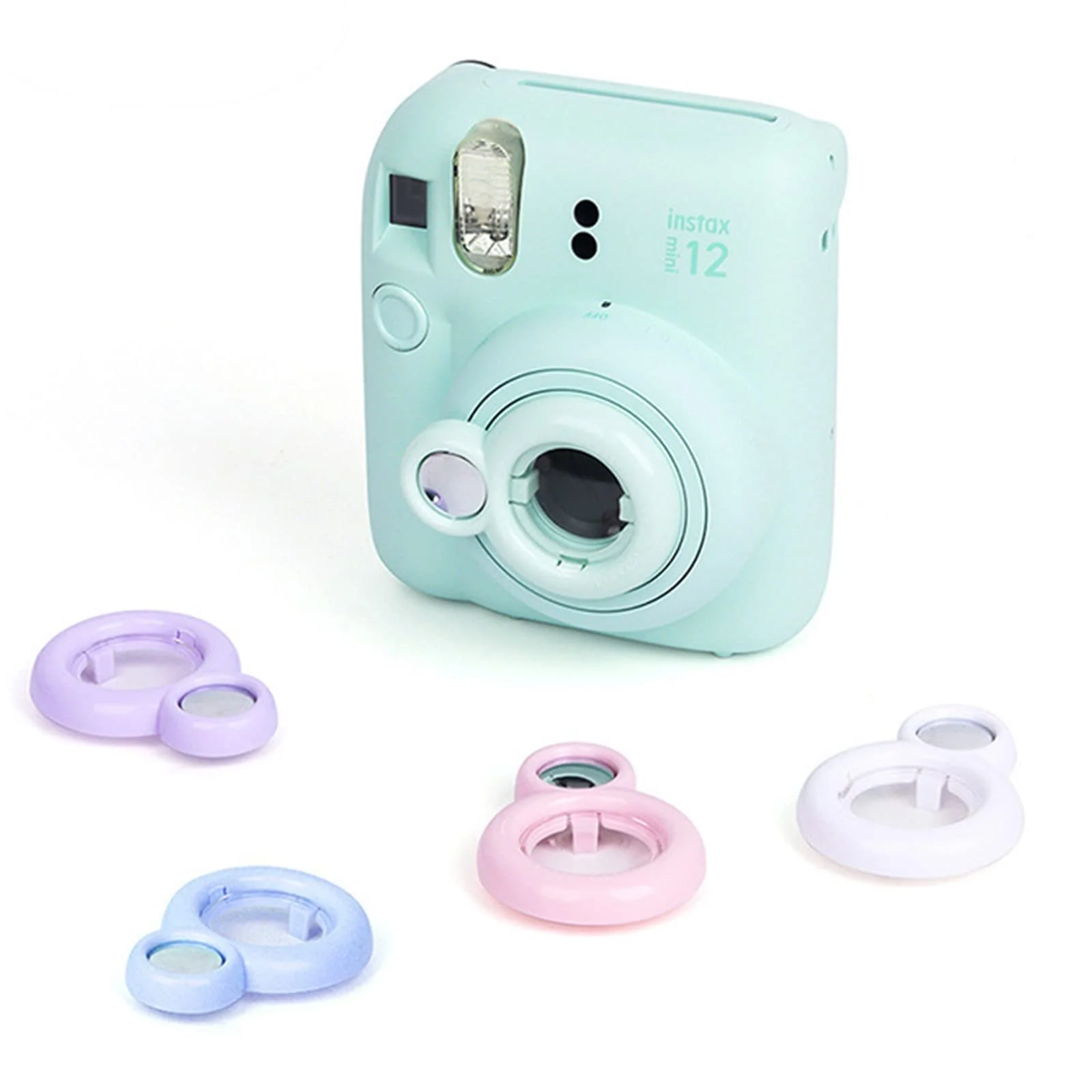 Зеркало для селфи Rieibi для Fujifilm Instax Mini 12 Фиолетовое, фото №6