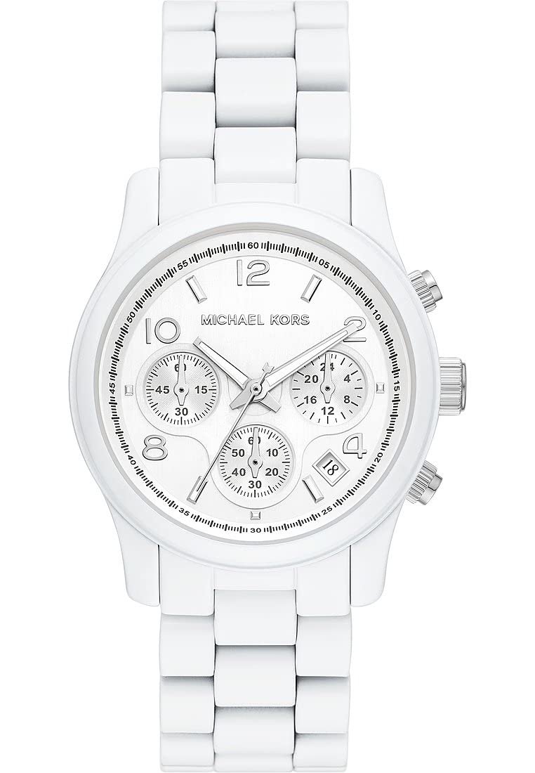 Жіночий Хронограф Michael Kors MK7331 Білий Браслет, фото №1