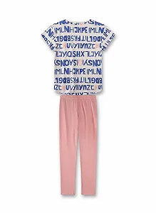 Комплект пижамный Sanetta для девочек synthetic.ua - Фото 1