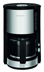 Фильтрационная кофеварка Krups Proaroma Plus KM3210 1100 W 10 чашек Black и кофемолка F20342 75 g Black synthetic.ua - Фото 1