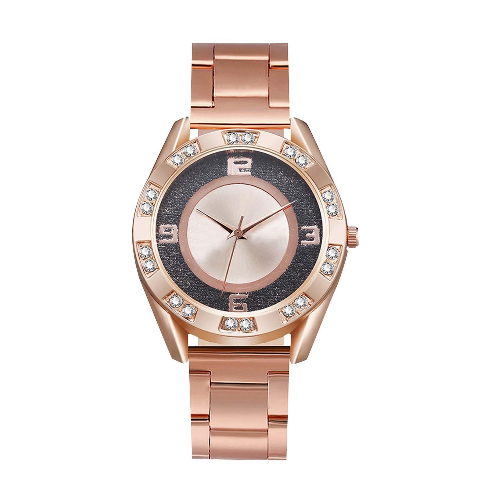 Женские аналоговые кварцевые часы Generisch с кожаным ремешком, часы из нержавеющей стали, фото №1