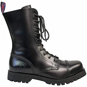 Ботинки Alpha Rangers 10-Hole Ranger Festival Army Gothic Кожаные Тактические Ботинки - Фото 1