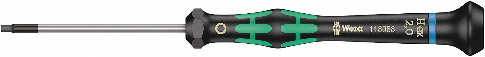 Набор прецизионных отверток Wera Kraftform Micro 12 Universal 1/12 шт. / PH, Slotted, Torx, Hex, фото №16 Набор прецизионных отверток Wera Kraftform Micro 12 Universal 1/12 шт. / PH, Slotted, Torx, Hex, фото №16