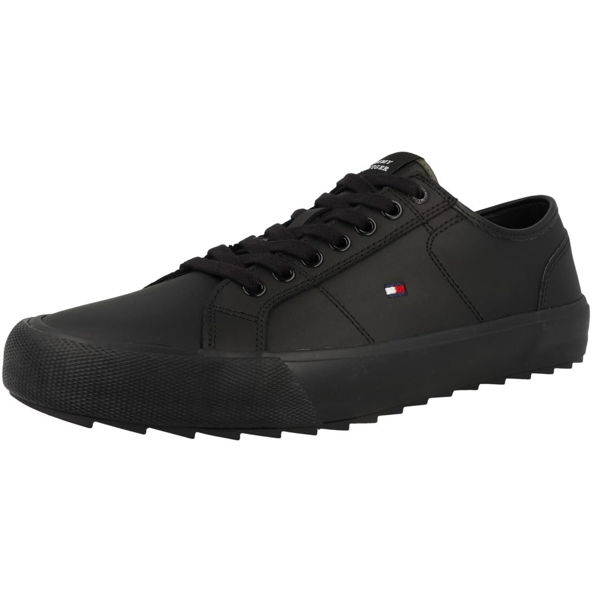 Кроссовки Tommy Hilfiger Low Core Vulcanised Cleated Кожаные, фото №4